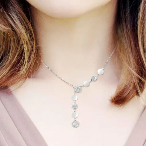 Collier femme So Charm - B2038-ARGENT Acier Argent