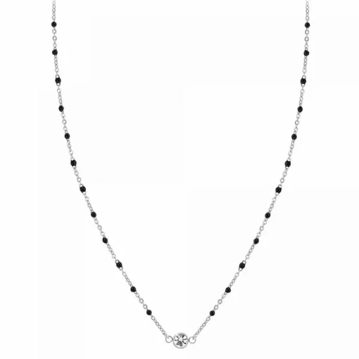 Collier femme So Charm - B2405-ARGENT Acier Argent