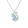 Collier Femme Swarovski 5660594 Iconic Swan Blue - RC05/RHS