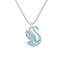 Collier Femme Swarovski 5660594 Iconic Swan Blue - RC05/RHS