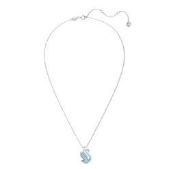 Collier Femme Swarovski 5660594 Iconic Swan Blue - RC05/RHS
