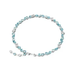 Collier Femme Swarovski 5666007 Gema ALL ARD - BLU/RHS