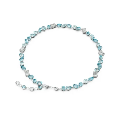 Collier Femme Swarovski 5666007 Gema ALL ARD - BLU/RHS