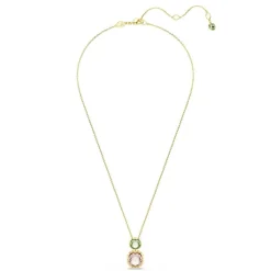 Collier Femme Swarovski Chroma Versatile - 5692496 Plaqué or Multicolore