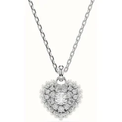 Collier Femme Swarovski Hyperbola Heart - 5684386 blanc,argent