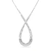 Collier Femme Swarovski Hyperbola L - 5679438 blanc,argent