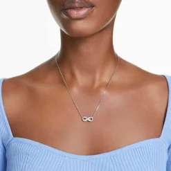 Collier Femme Swarovski Hyperbola Pave - 5687265 blanc,argent