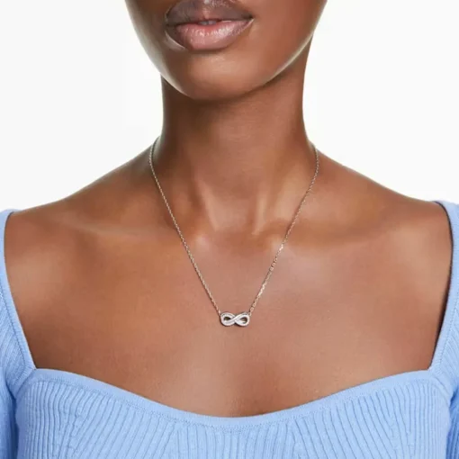 Collier Femme Swarovski Hyperbola Pave - 5687265 blanc,argent