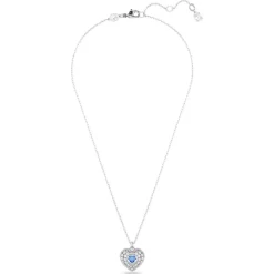 Collier Femme Swarovski Hyperbola Heart - 5680403 bleu,argent