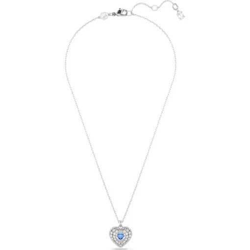 Collier Femme Swarovski Hyperbola Heart - 5680403 bleu,argent