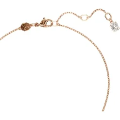 Collier Femme Swarovski Hyperbola Heart Wh - 5680402 rose,doré