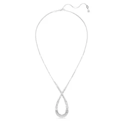 Collier Femme Swarovski Hyperbola L - 5679438 blanc,argent