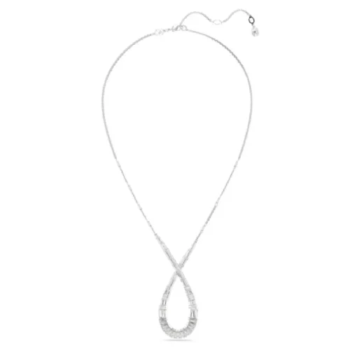 Collier Femme Swarovski Hyperbola L - 5679438 blanc,argent