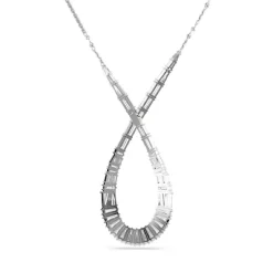 Collier Femme Swarovski Hyperbola L - 5679438 blanc,argent