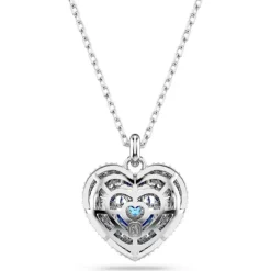 Collier Femme Swarovski Hyperbola Heart - 5680403 bleu,argent