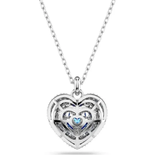 Collier Femme Swarovski Hyperbola Heart - 5680403 bleu,argent