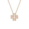 Collier Femme Swarovski Idyllia 5674211 - CZ CloverSilk/ROS