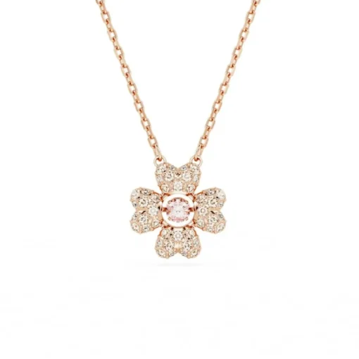 Collier Femme Swarovski Idyllia 5674211 - CZ CloverSilk/ROS