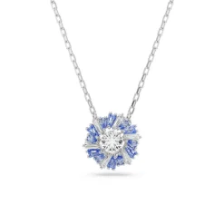 Collier Femme Swarovski Idyllia E - 5680013 bleu,argent