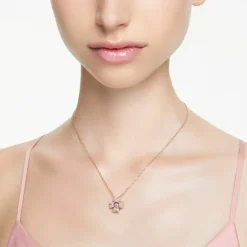 Collier Femme Swarovski Idyllia 5674211 - CZ CloverSilk/ROS