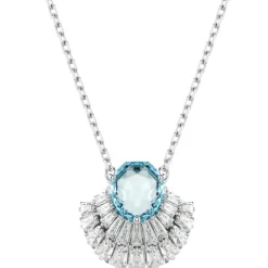 Collier Femme Swarovski Idyllia E - 5689195 bleu,argent