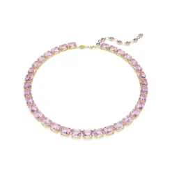 Collier Femme Swarovski Millenia - 5705754 Violet Plaqué or
