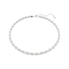 Collier Femme Swarovski Matrix Pearl - 5689623 Blanc Métal rhodié