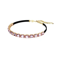 Collier Femme Swarovski Millenia - 5720486 Violet Plaqué or