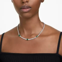Collier Femme Swarovski Matrix TN 5666168 Green Stones - GRE/RHS M