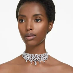 Collier Femme Swarovski Mesmera 5661523 - Choker CRY/RHS