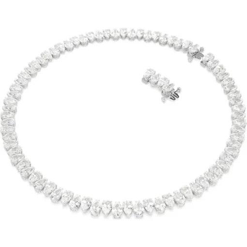 Collier Femme Swarovski Re Matrix - 5662277 blanc,argent