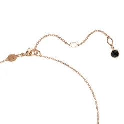 Collier Femme Swarovski Swan - 5678046 noir,doré rose