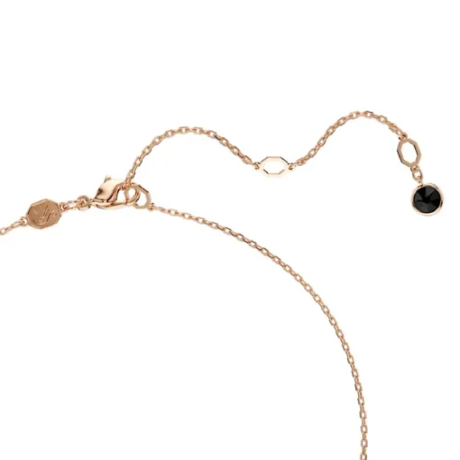 Collier Femme Swarovski Swan - 5678046 noir,doré rose