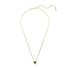Collier Femme Swarovski Una  - 5680557 Plaqué or Vert