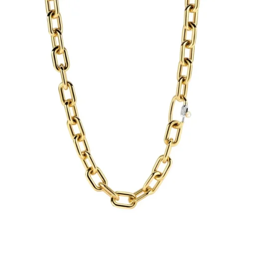 Collier Femme Ti Sento 3957SY-48 - Argent, plaqué or