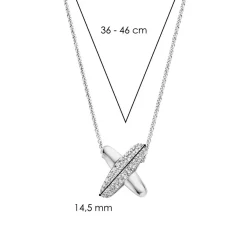 Collier Femme Ti Sento 34003ZI - Argent