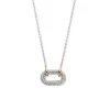 Collier Femme Ti Sento 34010ZY-42 - Argent, plaqué or