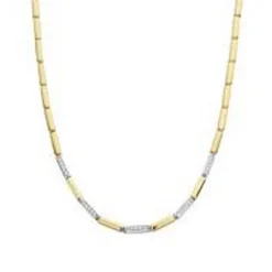 Collier Femme Ti Sento 3997ZY-42 - Argent, plaqué or