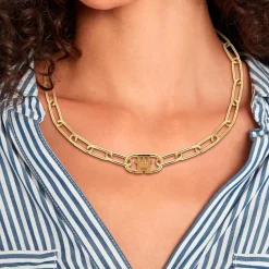 Collier Femme Tommy Hilfiger - 2780721 Acier Doré