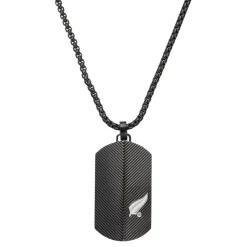 Collier Homme All Blacks Bijoux - 682400 Acier Couleur Noir