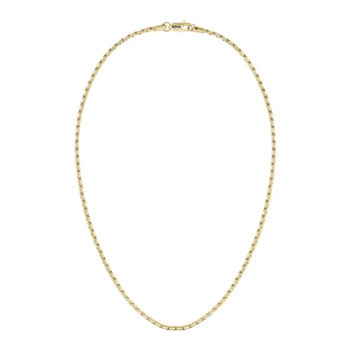 Collier Homme Boss Bijoux Evan - 1580585 Acier Doré