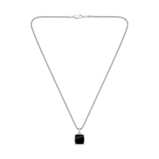 Collier Homme Boss Bijoux Odell - 1580648 Acier Argent