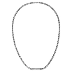 Collier Homme Boss Bijoux Doran - 1580693 Acier Argent
