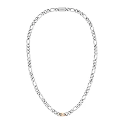 Collier Homme Boss Bijoux Rian - 1580586 Acier Doré Rose