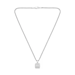 Collier Homme Boss Bijoux Odell - 1580648 Acier Argent