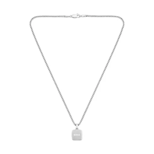 Collier Homme Boss Bijoux Odell - 1580648 Acier Argent