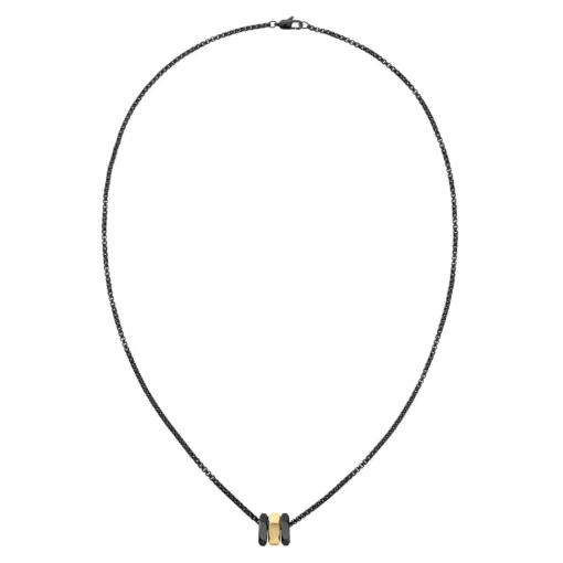 Collier Homme Calvin Klein Bijoux - 35000259 Acier Noir, doré