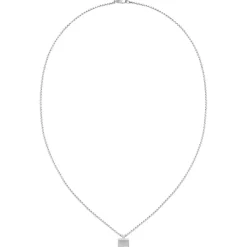 Collier Homme Calvin Klein Bijoux - 35000486 Acier Argent