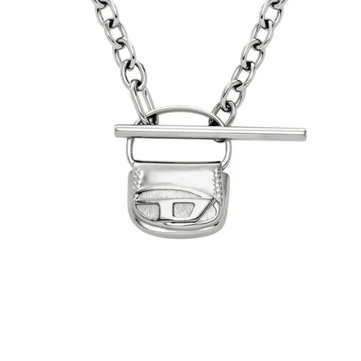 Collier Homme Diesel Bijoux Acier Classique - DX1593040 Acier inoxydable
