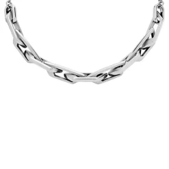 Collier Homme Diesel Bijoux Acier Classique - DX1578040 Acier inoxydable